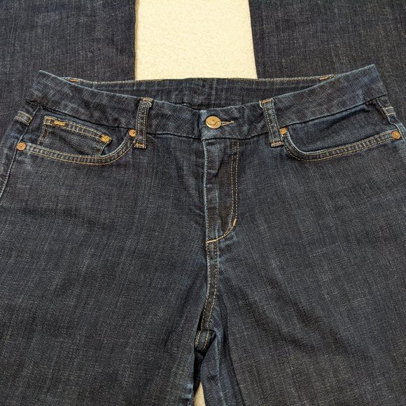 Joe's Jeans Dark Blue Stretch Denim "Muse" Fit Boot Leg for Women- size 32 - Picture 3 of 6